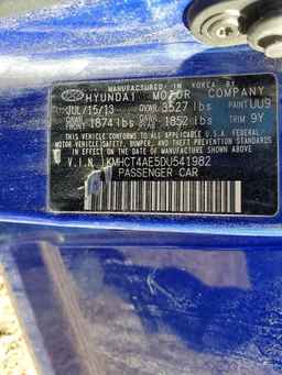 2013 HYUNDAI ACCENT