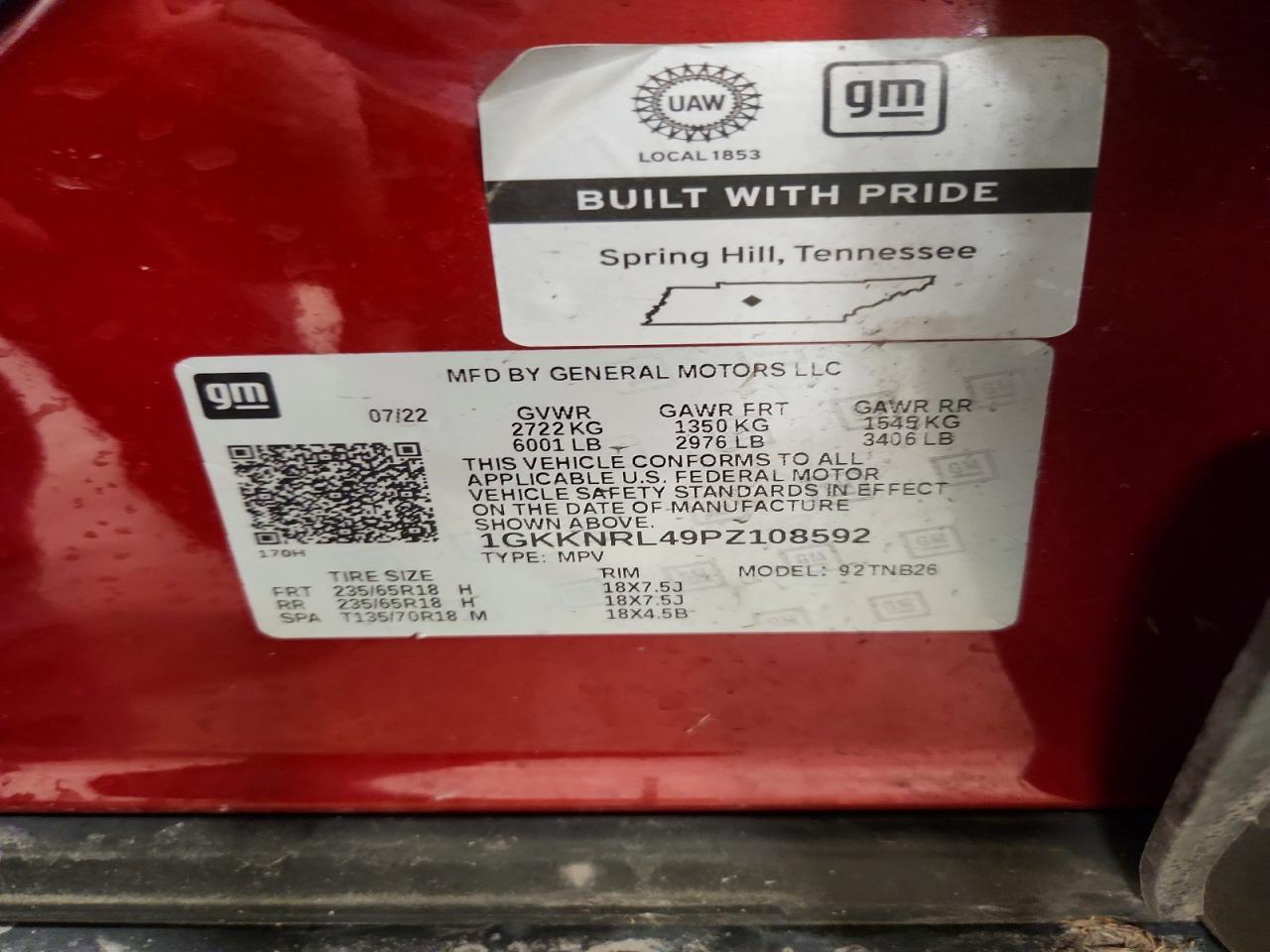 2023 GMC ACADIA