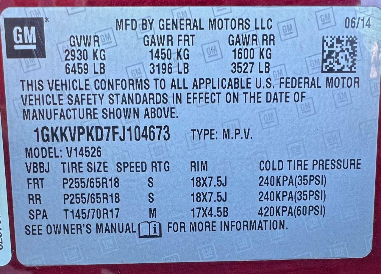 2015 GMC ACADIA
