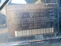 2011 HYUNDAI SONATA