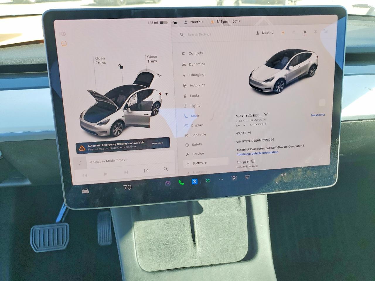 2021 TESLA MODEL Y