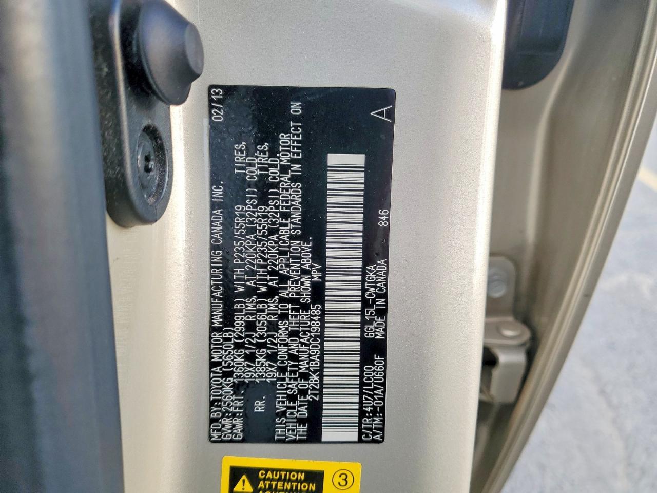 2013 LEXUS RX 350