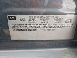 2013 CHEVROLET SONIC