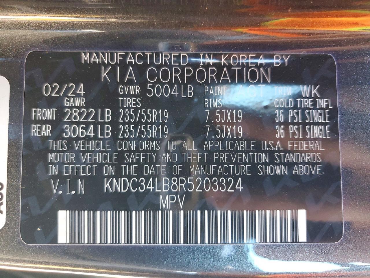 2024 KIA EV6