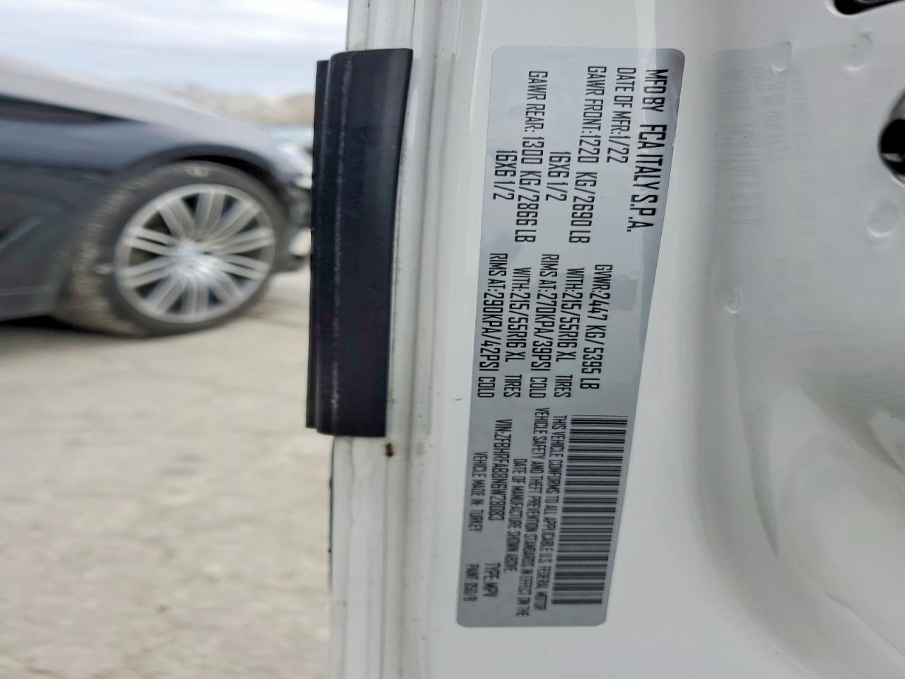2022 RAM ProMaster City