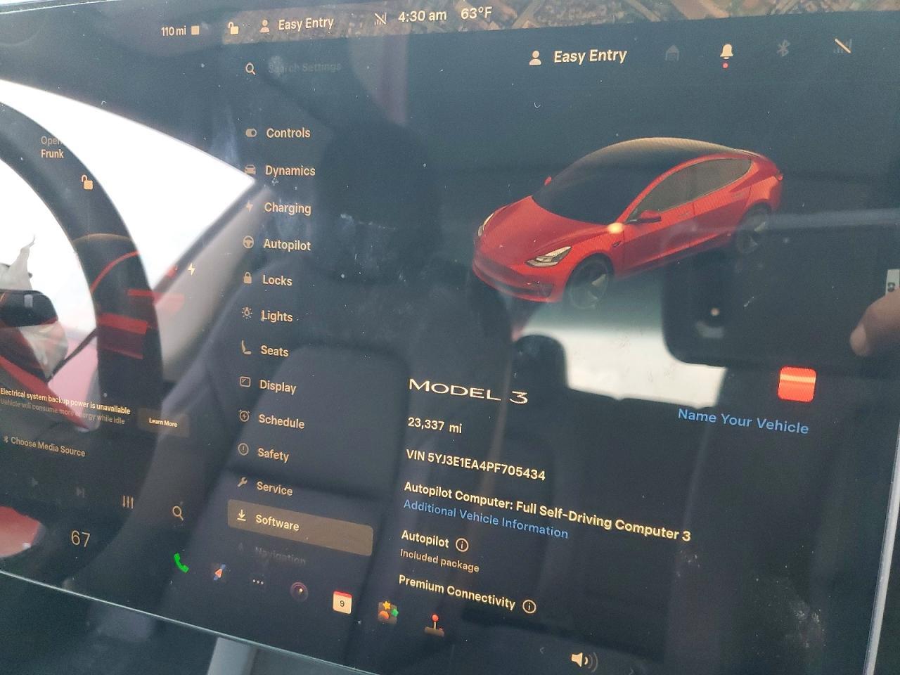 2023 TESLA MODEL 3