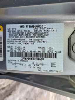 2020 FORD FUSION