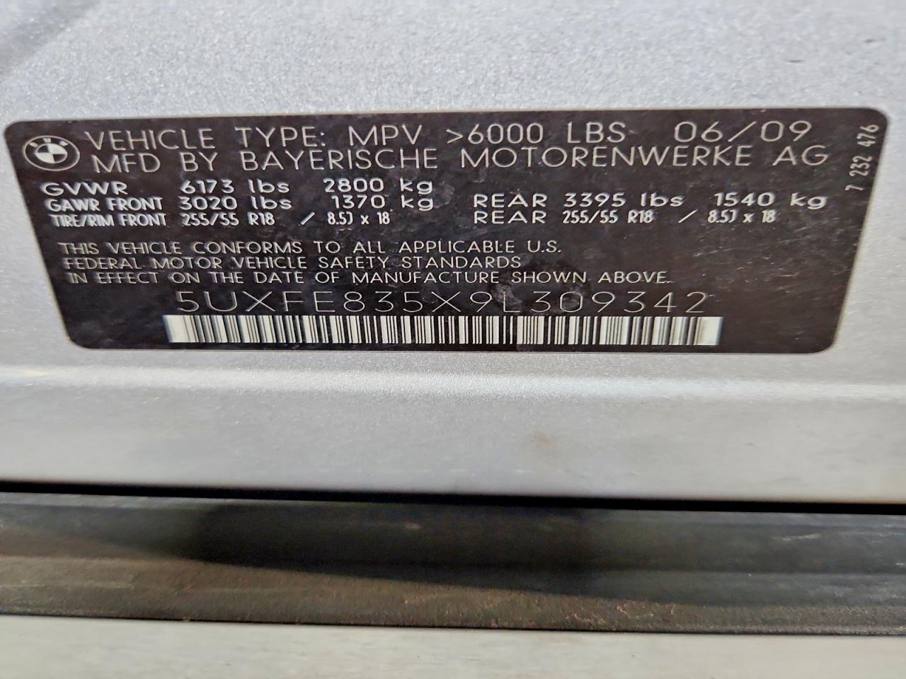 2009 BMW X5