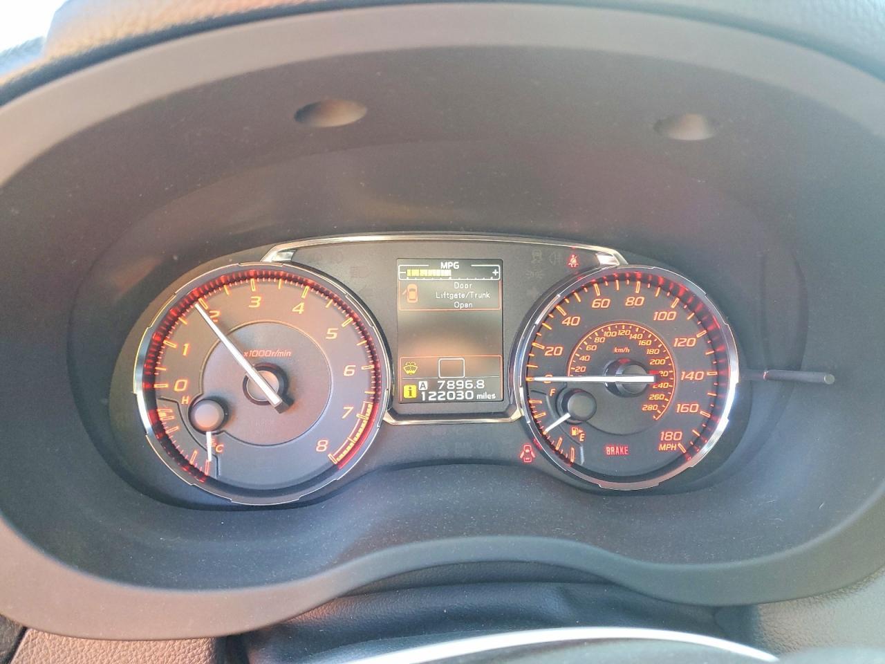 2015 SUBARU WRX
