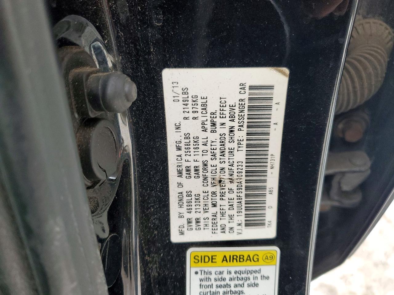 2013 ACURA TL