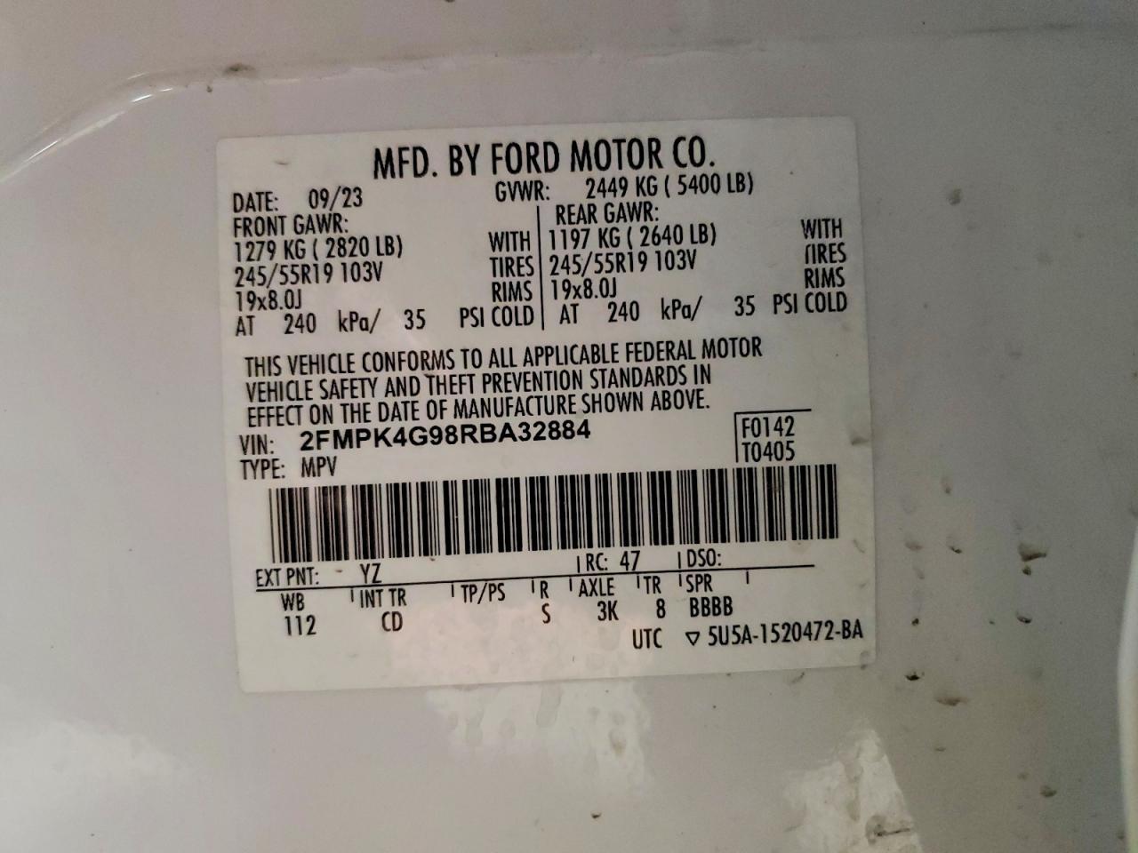 2024 FORD EDGE