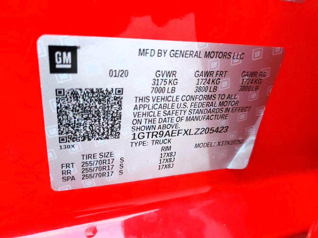 2020 GMC Sierra