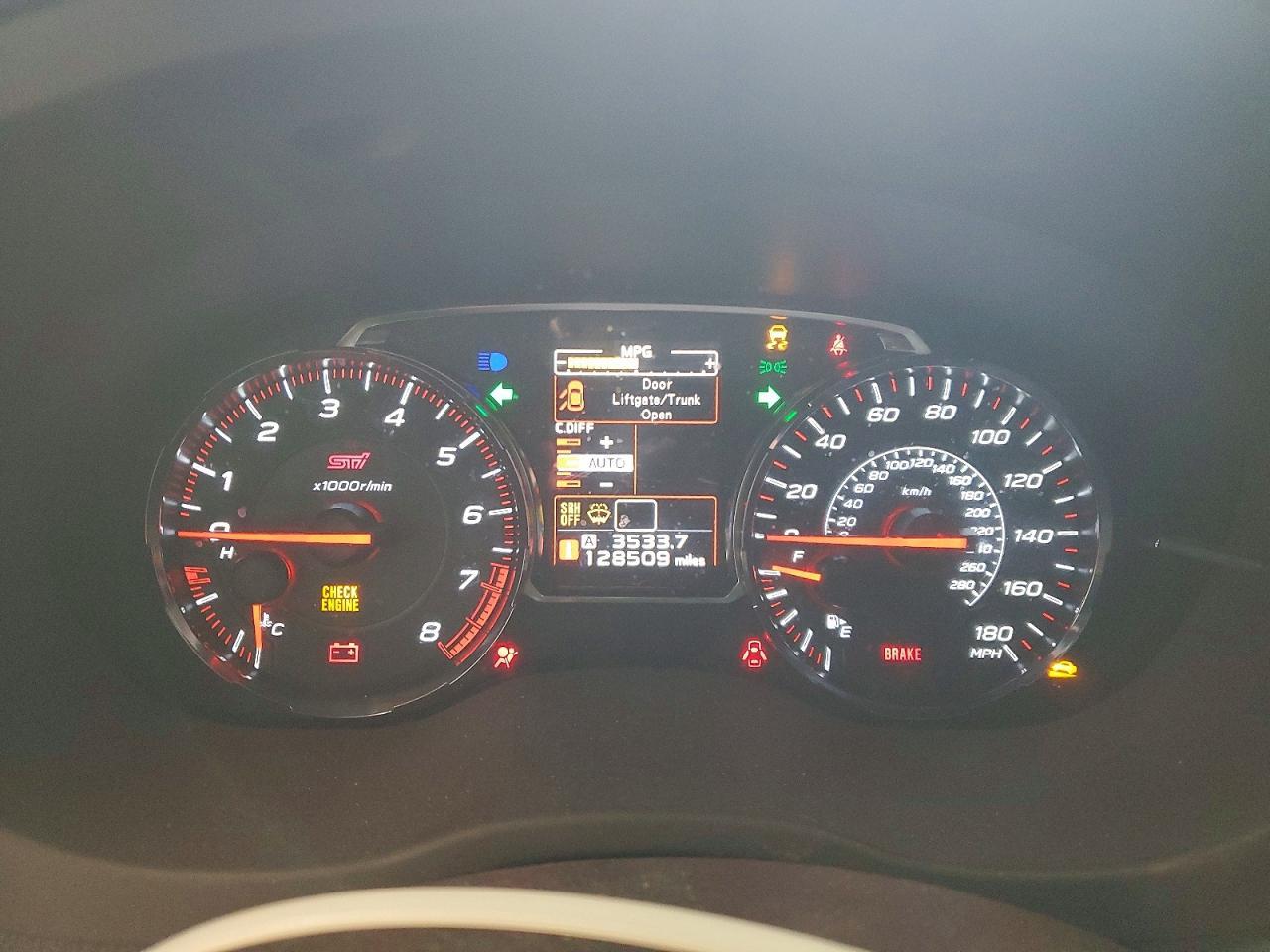 2018 SUBARU WRX