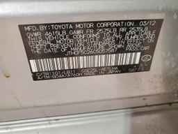 2012 LEXUS IS 250