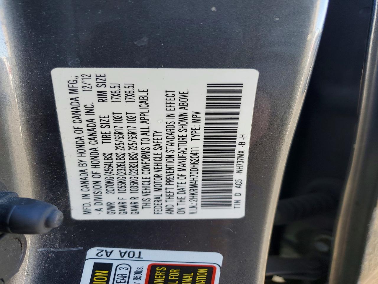 2013 HONDA CR-V