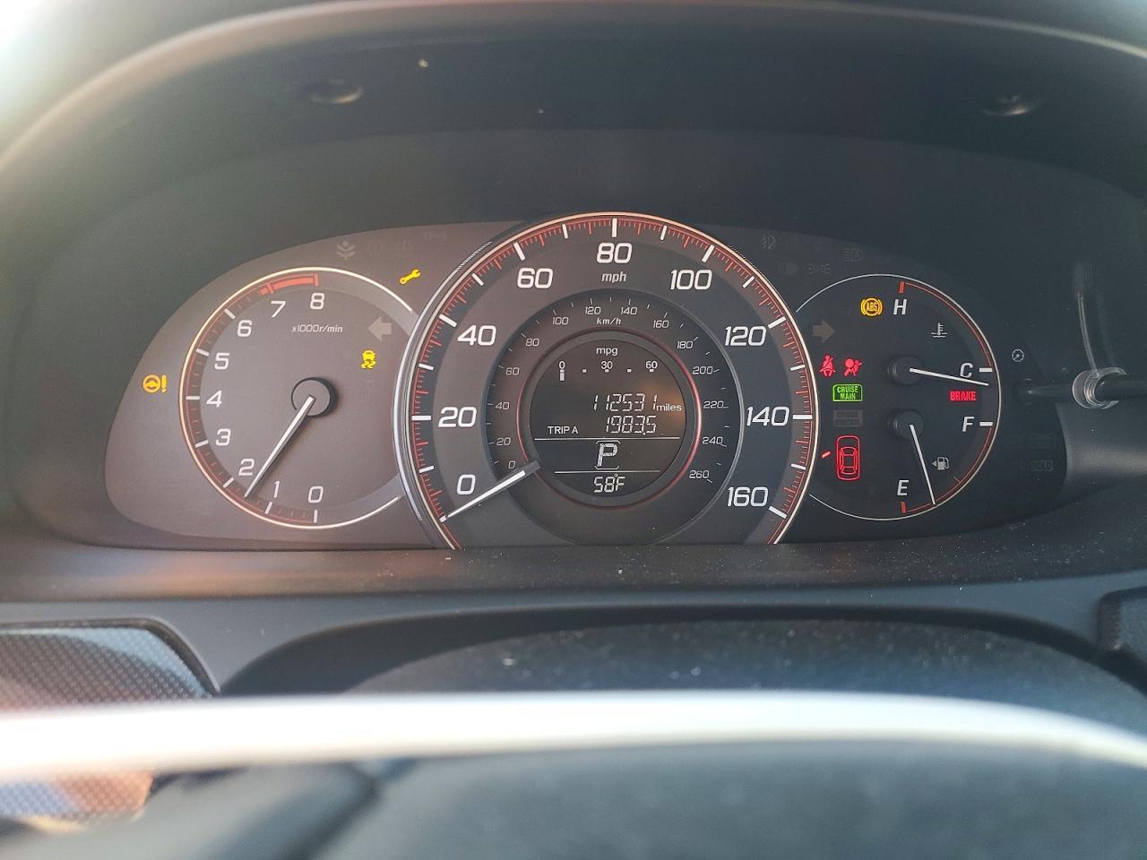 2014 HONDA ACCORD