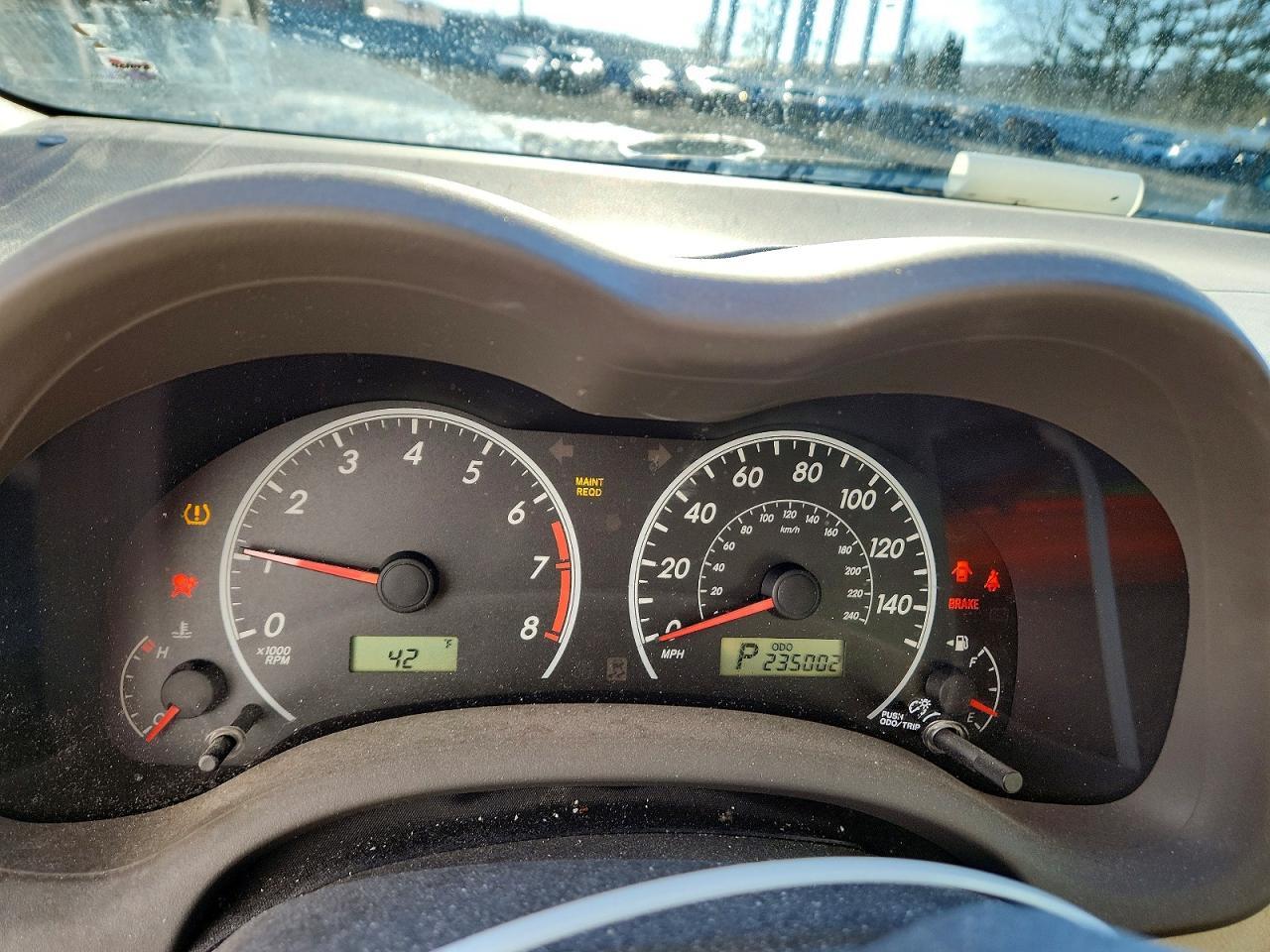 2009 TOYOTA COROLLA