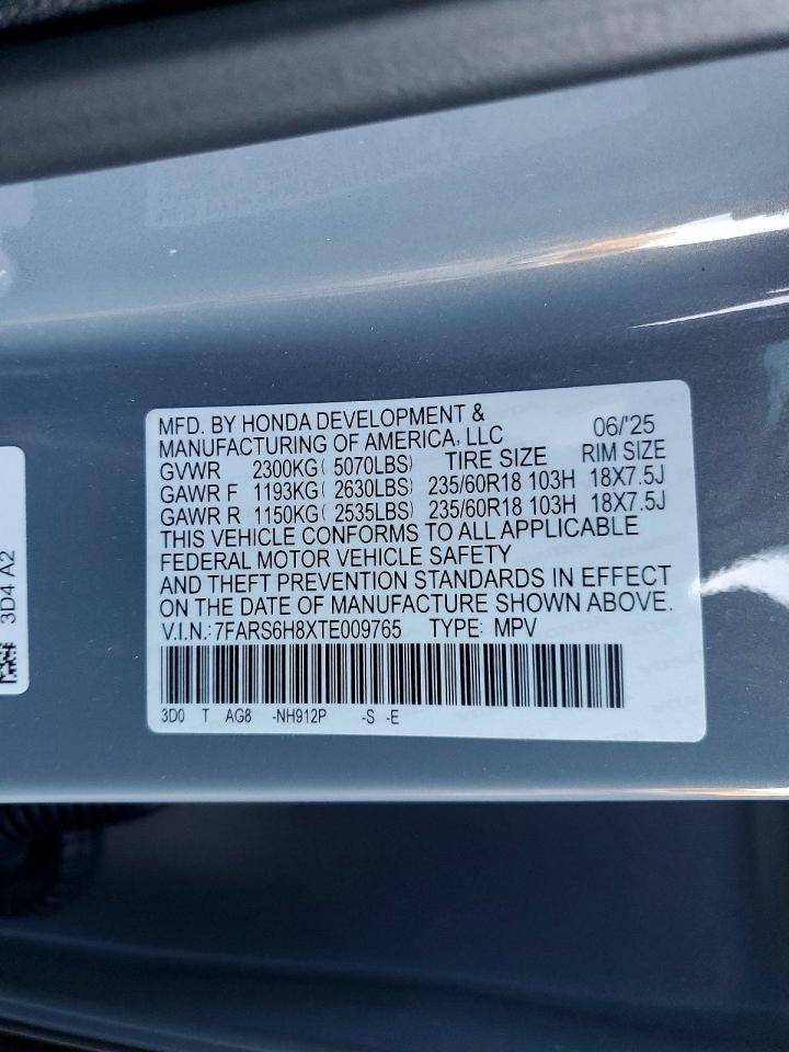 2026 HONDA CR-V