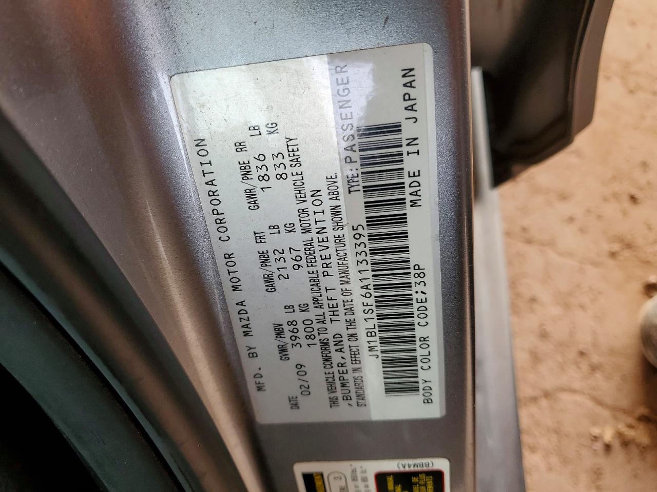 2010 MAZDA 3