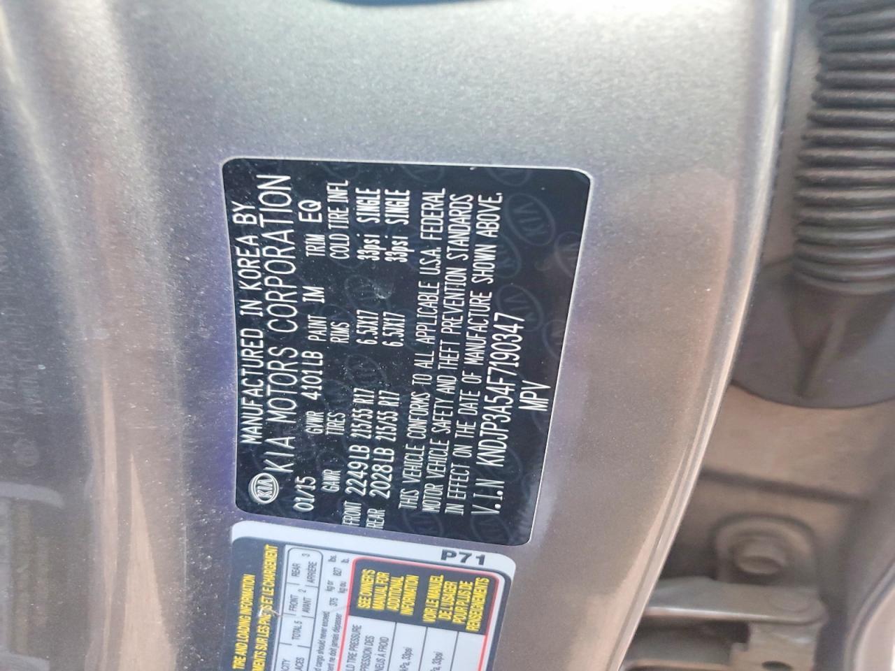 2015 KIA SOUL