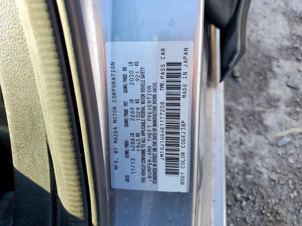 2014 MAZDA 6