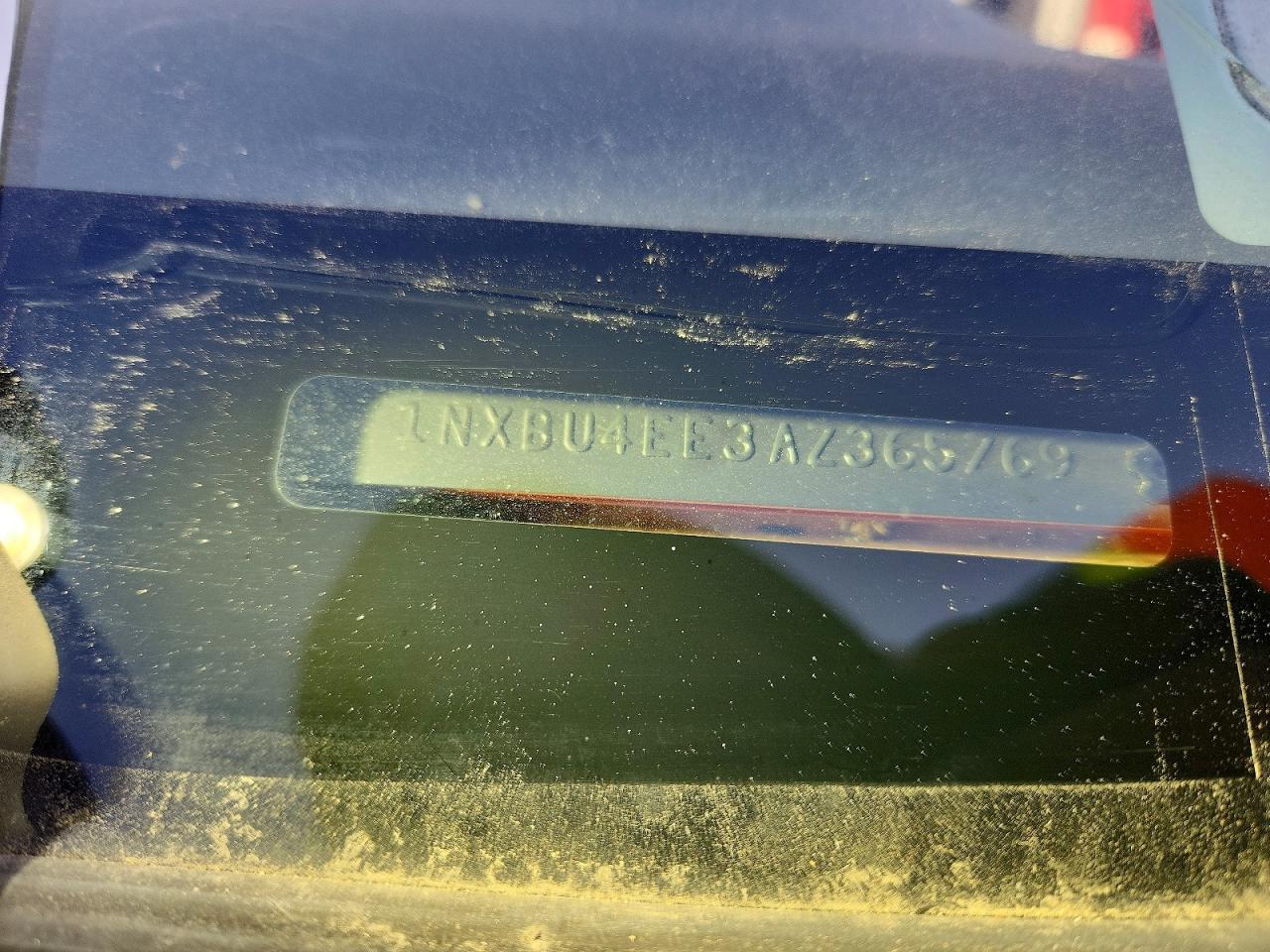 2010 TOYOTA COROLLA