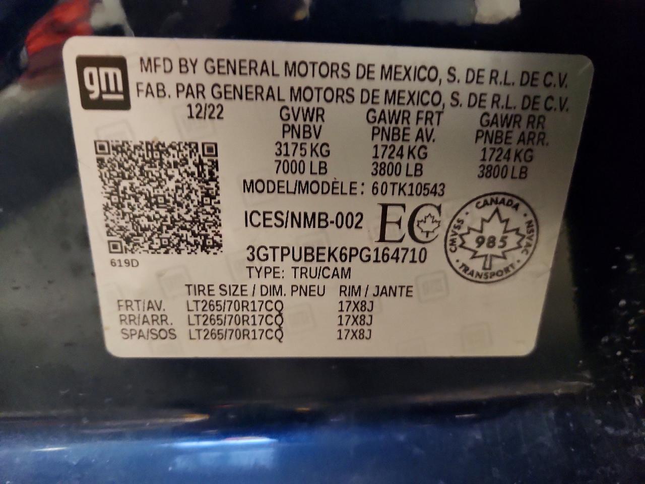 2023 GMC Sierra