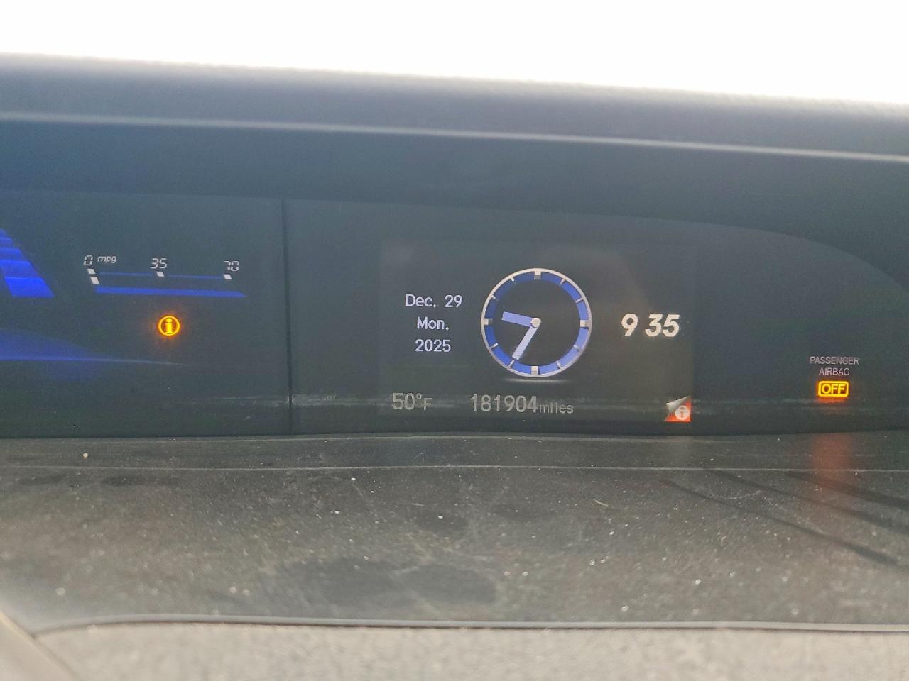 2012 HONDA CIVIC