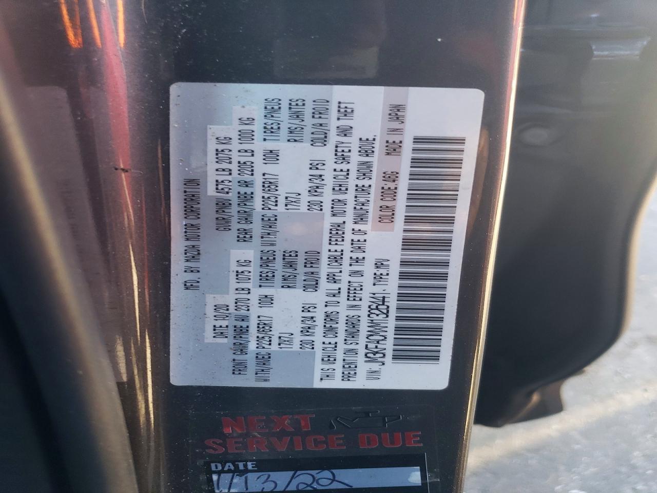 2021 MAZDA CX-5