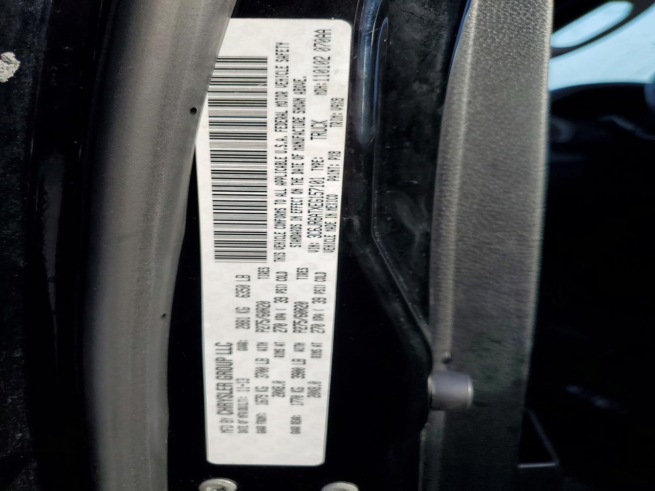 2014 RAM 1500