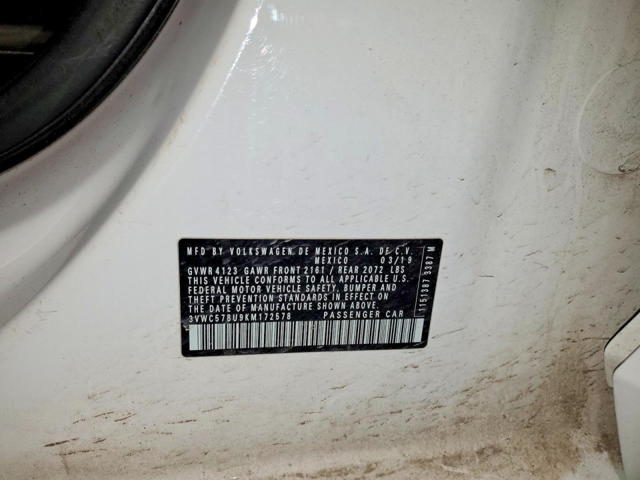 2019 VOLKSWAGEN JETTA