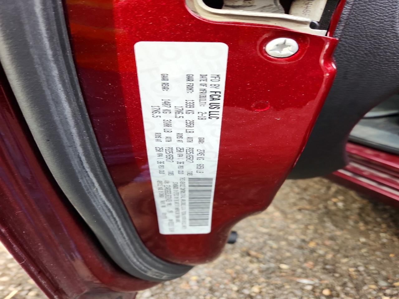 2018 DODGE GRAND CARAVAN