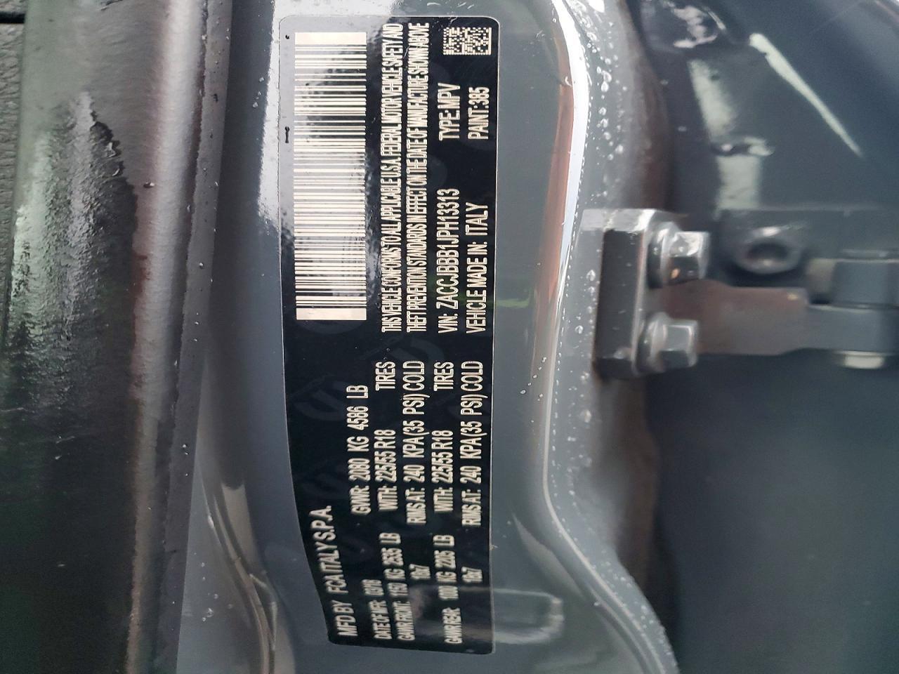 2018 JEEP Renegade