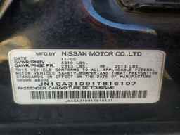 2001 NISSAN Maxima