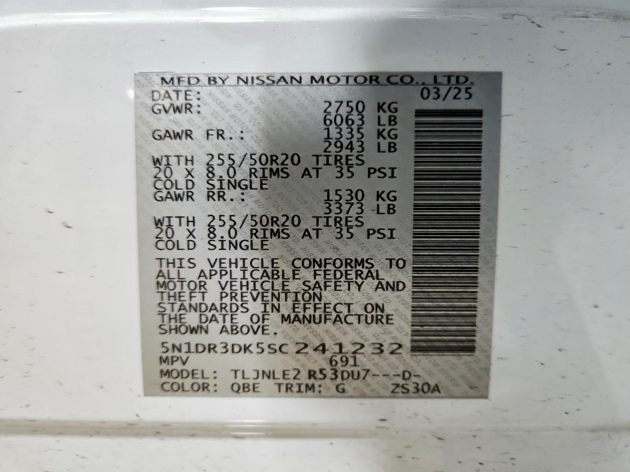 2025 NISSAN PATHFINDER