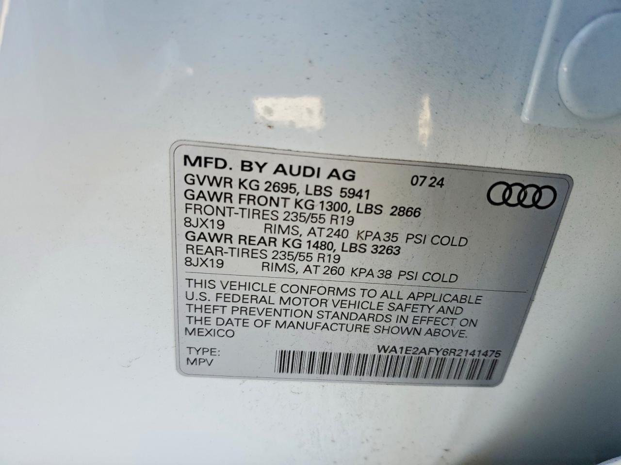 2024 AUDI Q5