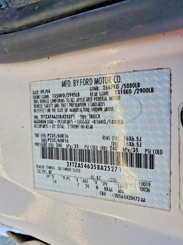 2005 FORD Freestar