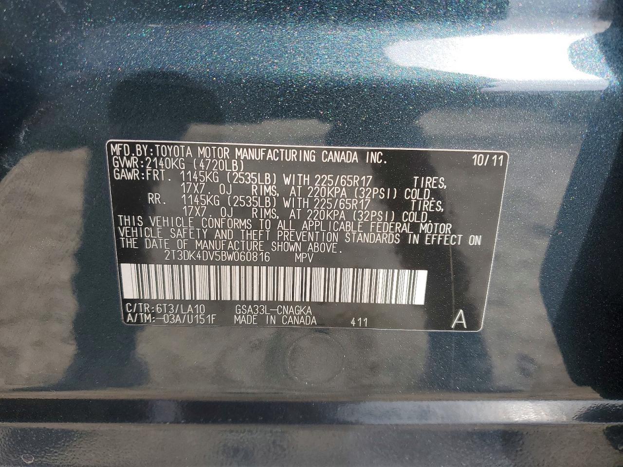 2011 TOYOTA RAV4