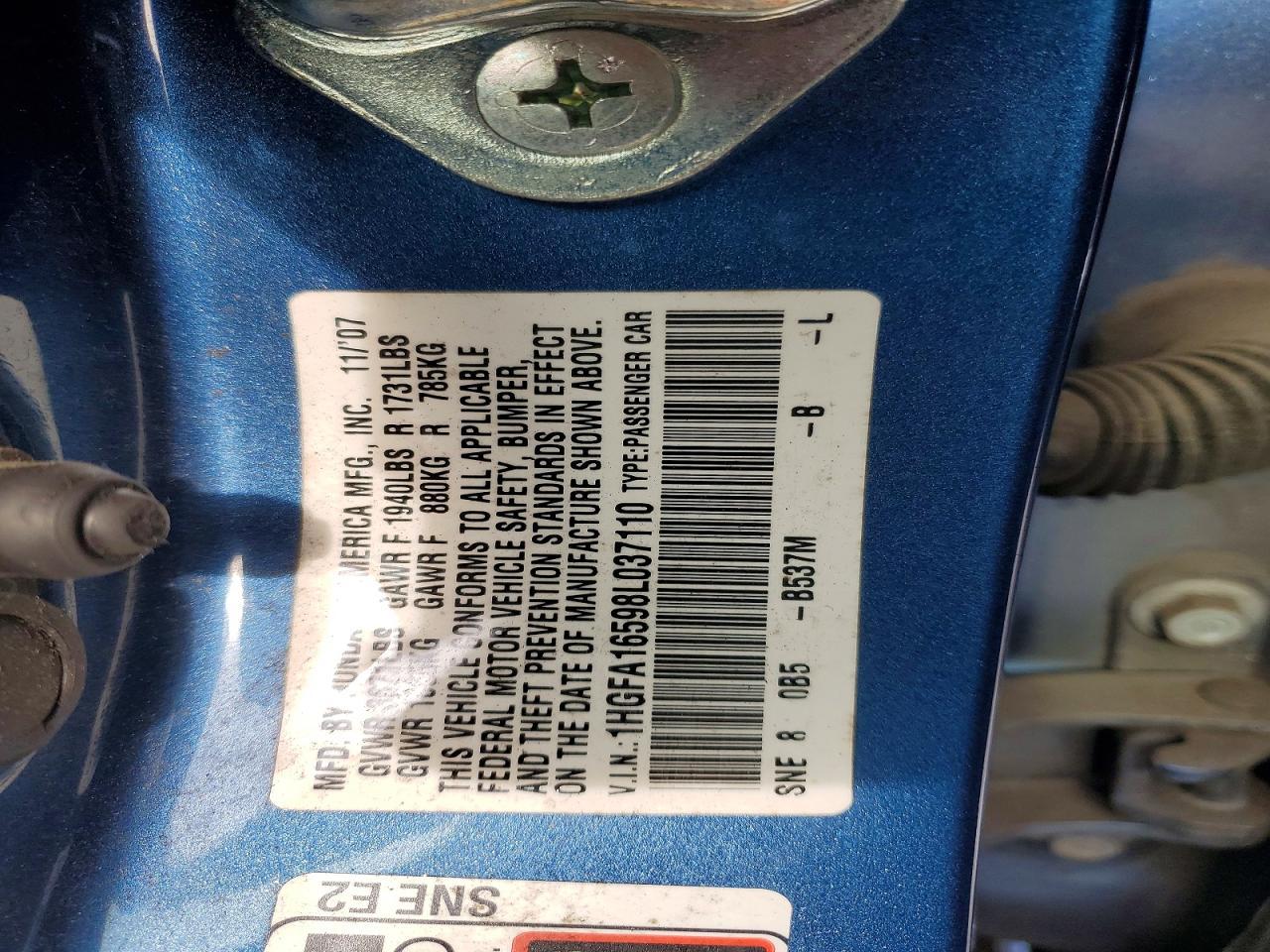 2008 HONDA CIVIC