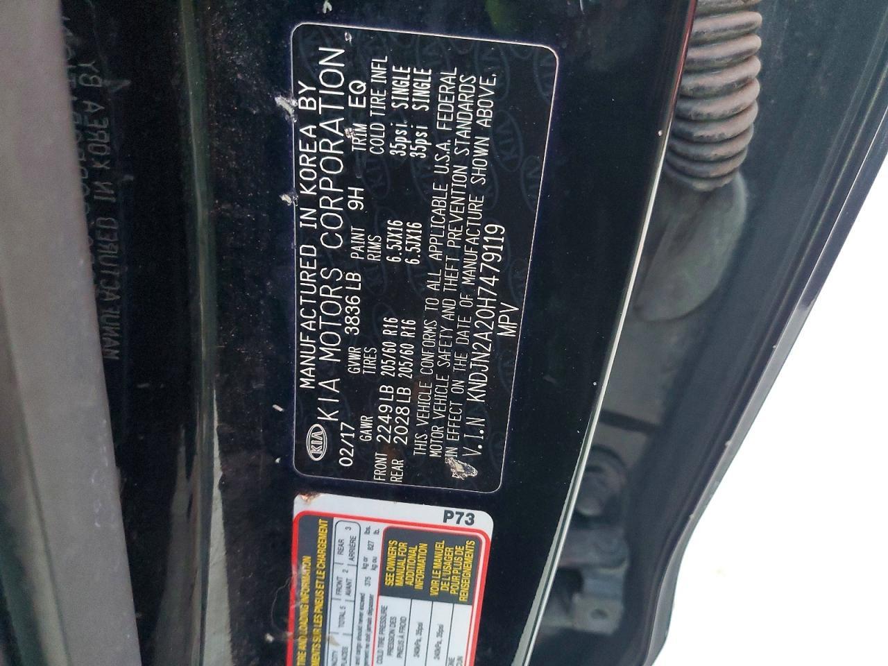 2017 KIA SOUL