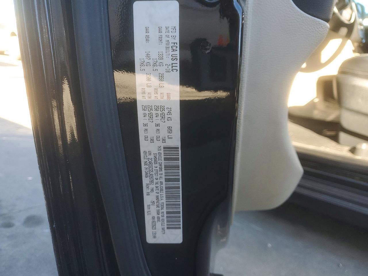 2018 DODGE GRAND CARAVAN