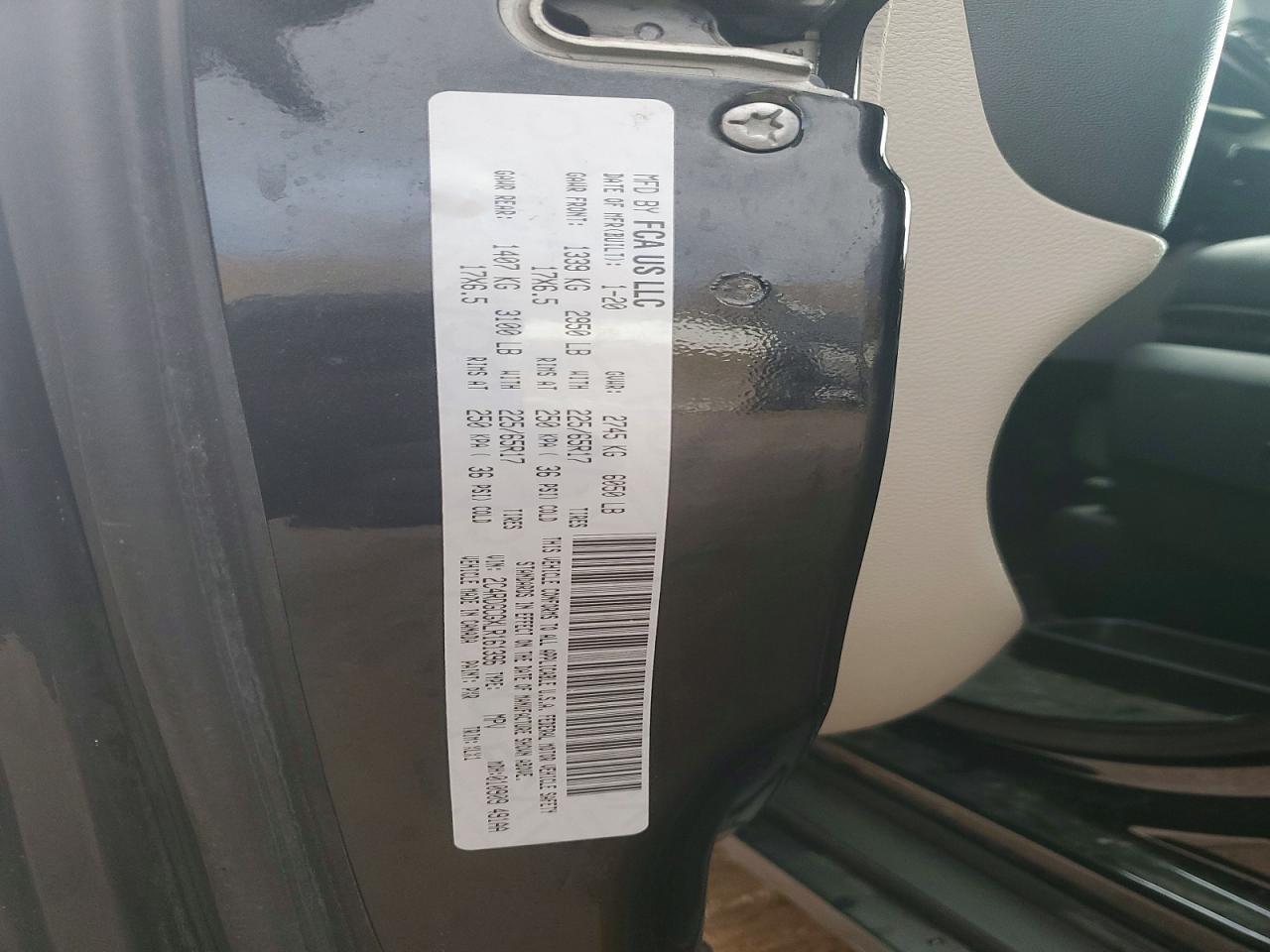 2020 DODGE GRAND CARAVAN