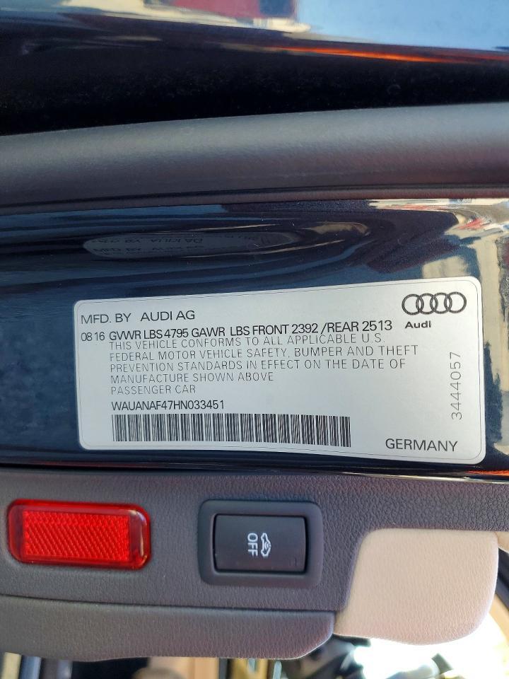 2017 AUDI A4