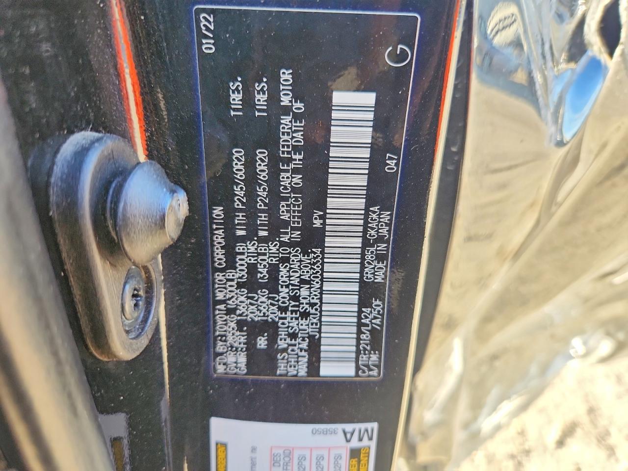 2022 TOYOTA 4Runner