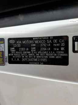 2021 KIA FORTE