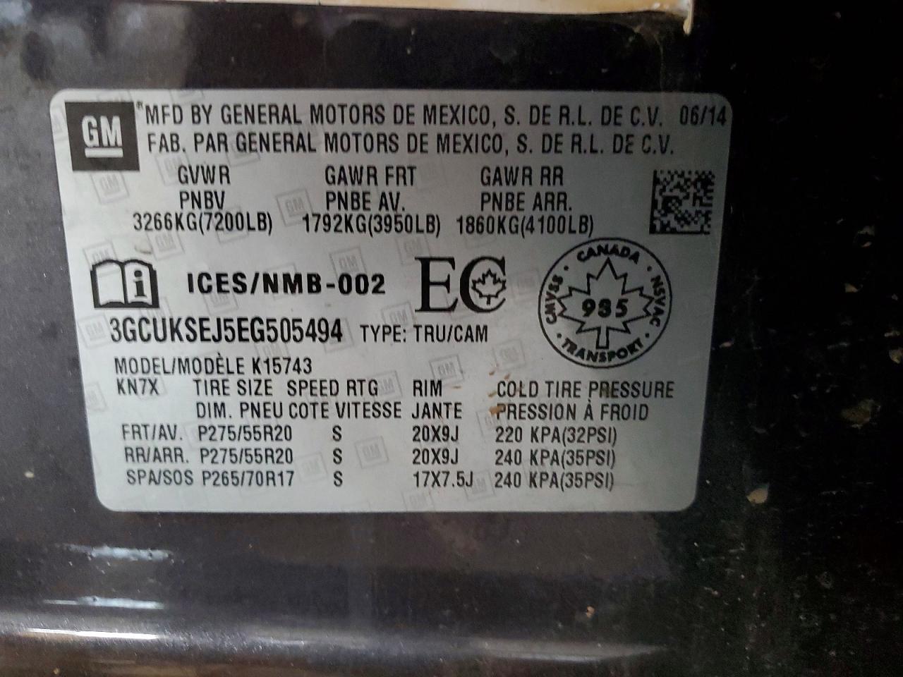 2014 CHEVROLET Silverado