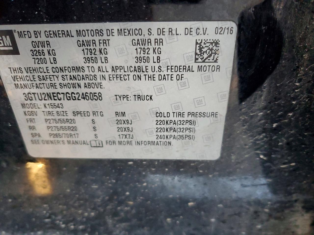 2016 GMC Sierra