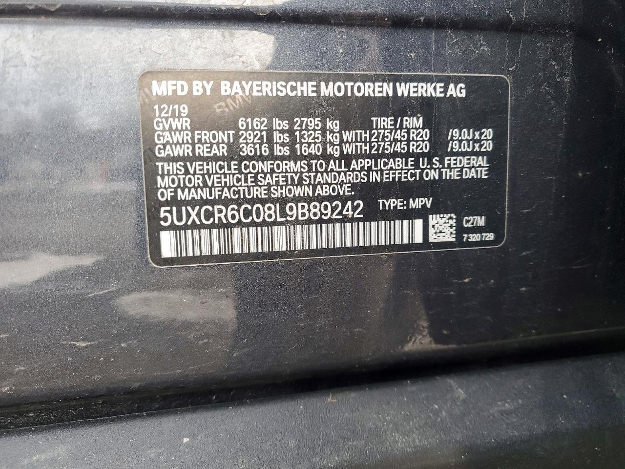 2020 BMW X5