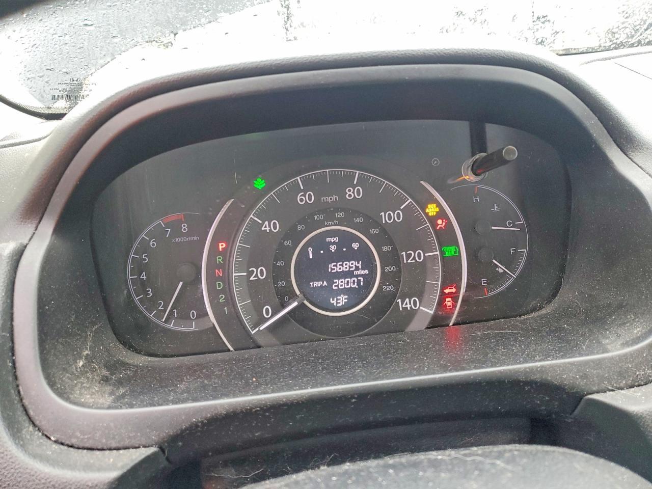 2012 HONDA CR-V