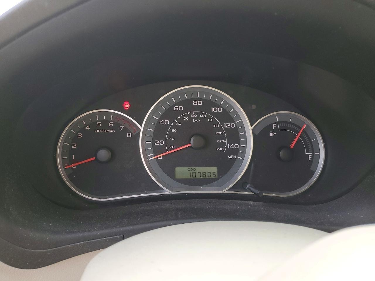 2008 SUBARU IMPREZA